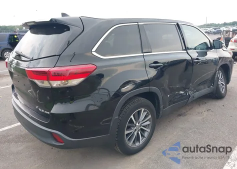2019 Toyota Highlander Xle из США, поврежденный, VIN 5TDJZRFH6KS624087